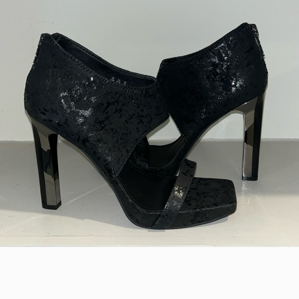 DKNY Shimmering Black Heels